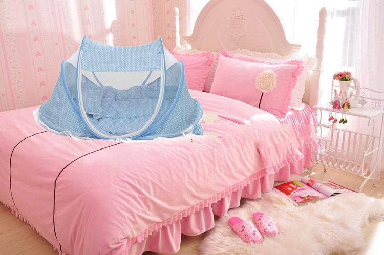 BabyMamas™ Bed Net With Pillow