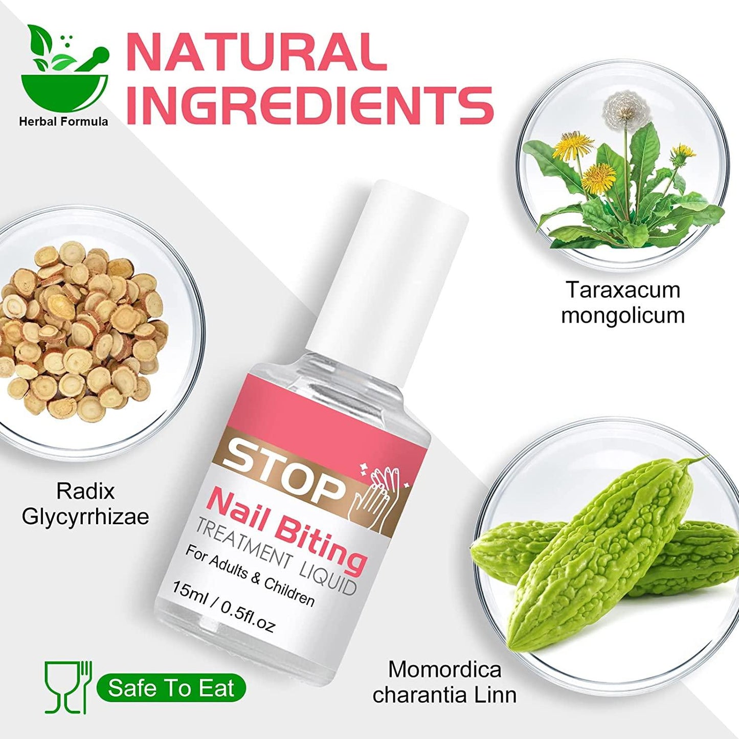 BiteGuard™ Stop Nail Biting Treatment – 15ml Liquid for Children & Adults