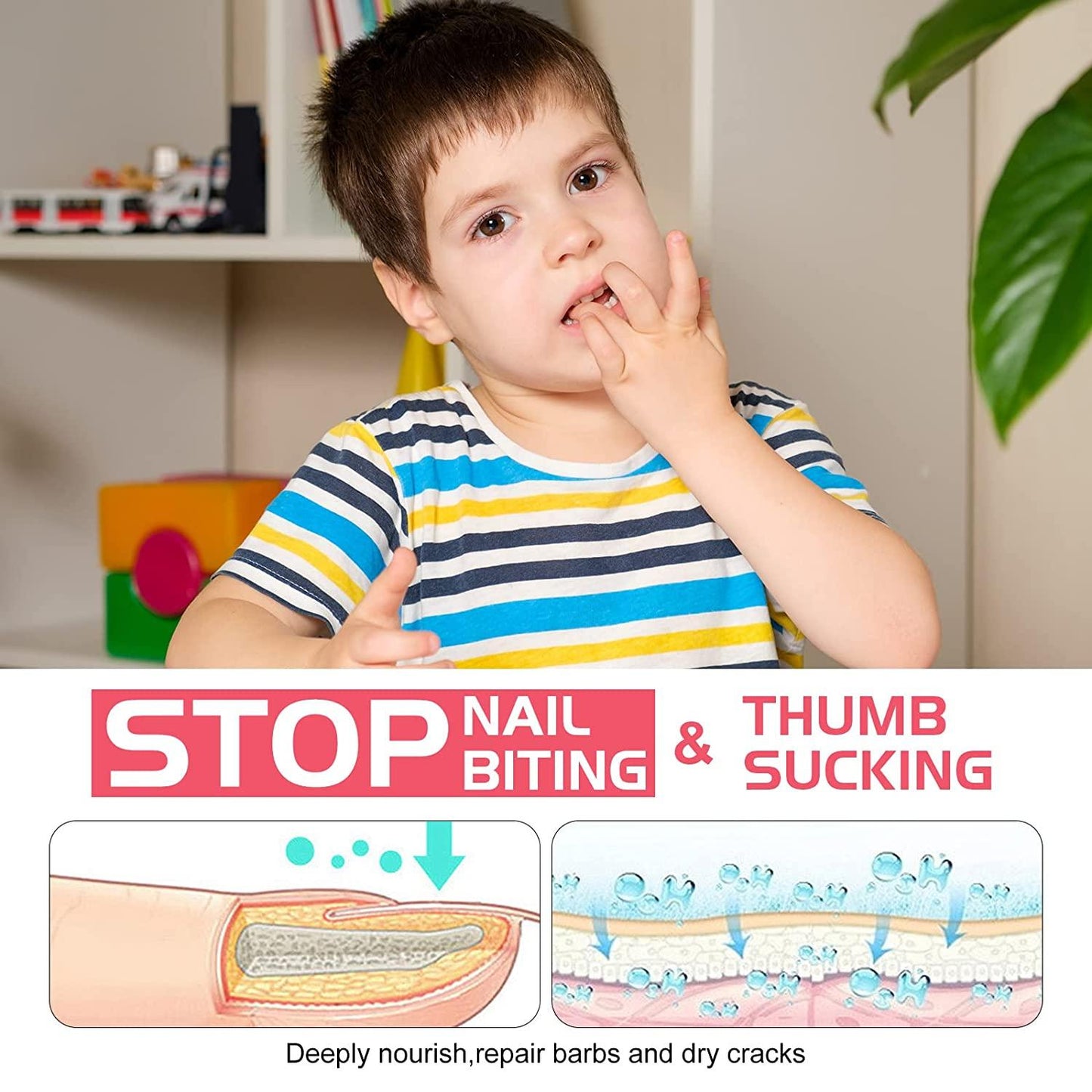 BiteGuard™ Stop Nail Biting Treatment – 15ml Liquid for Children & Adults