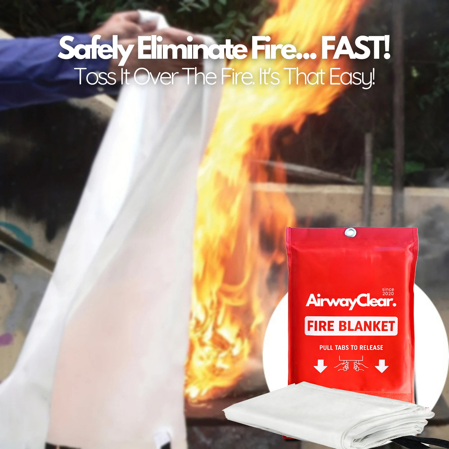 AirwayClear™ Emergency Fire Blanket