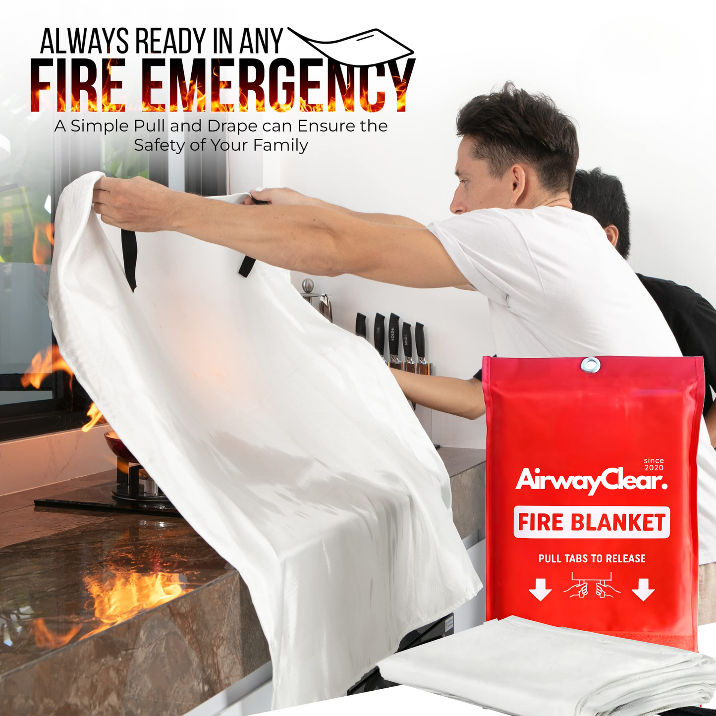 AirwayClear™ Emergency Fire Blanket