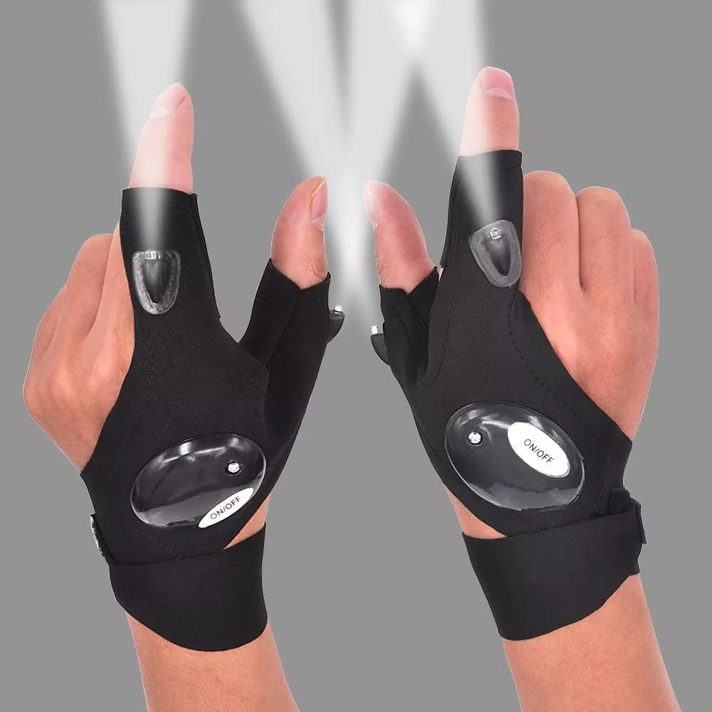 Waterproof LED Flashlight Gloves