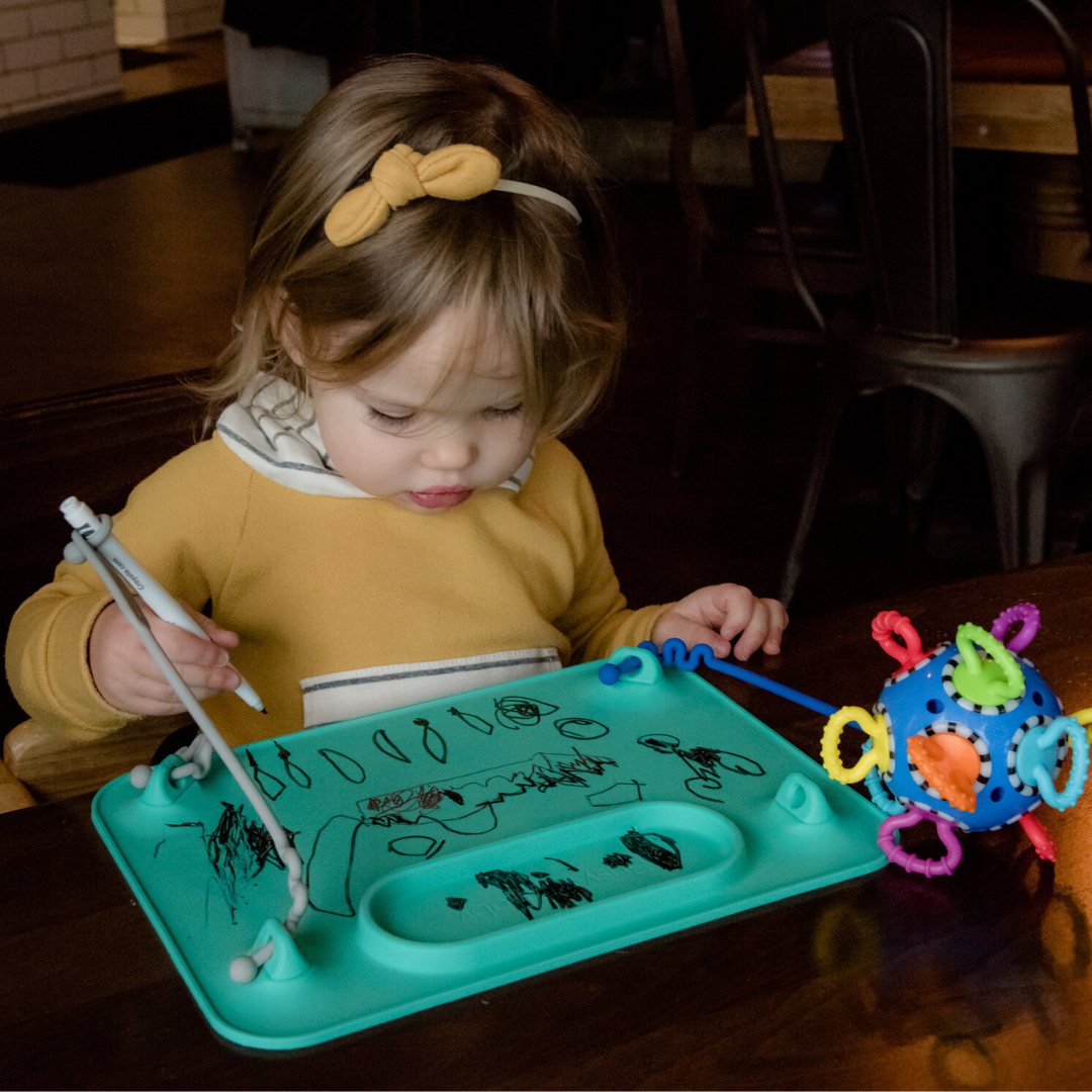 Original Busy Baby Mat with Toy Straps